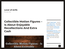 Tablet Screenshot of loverofstrife.com